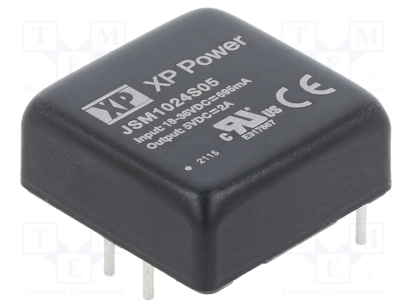 XP POWER JSM1024S05 DC/DC-muunnin 10W