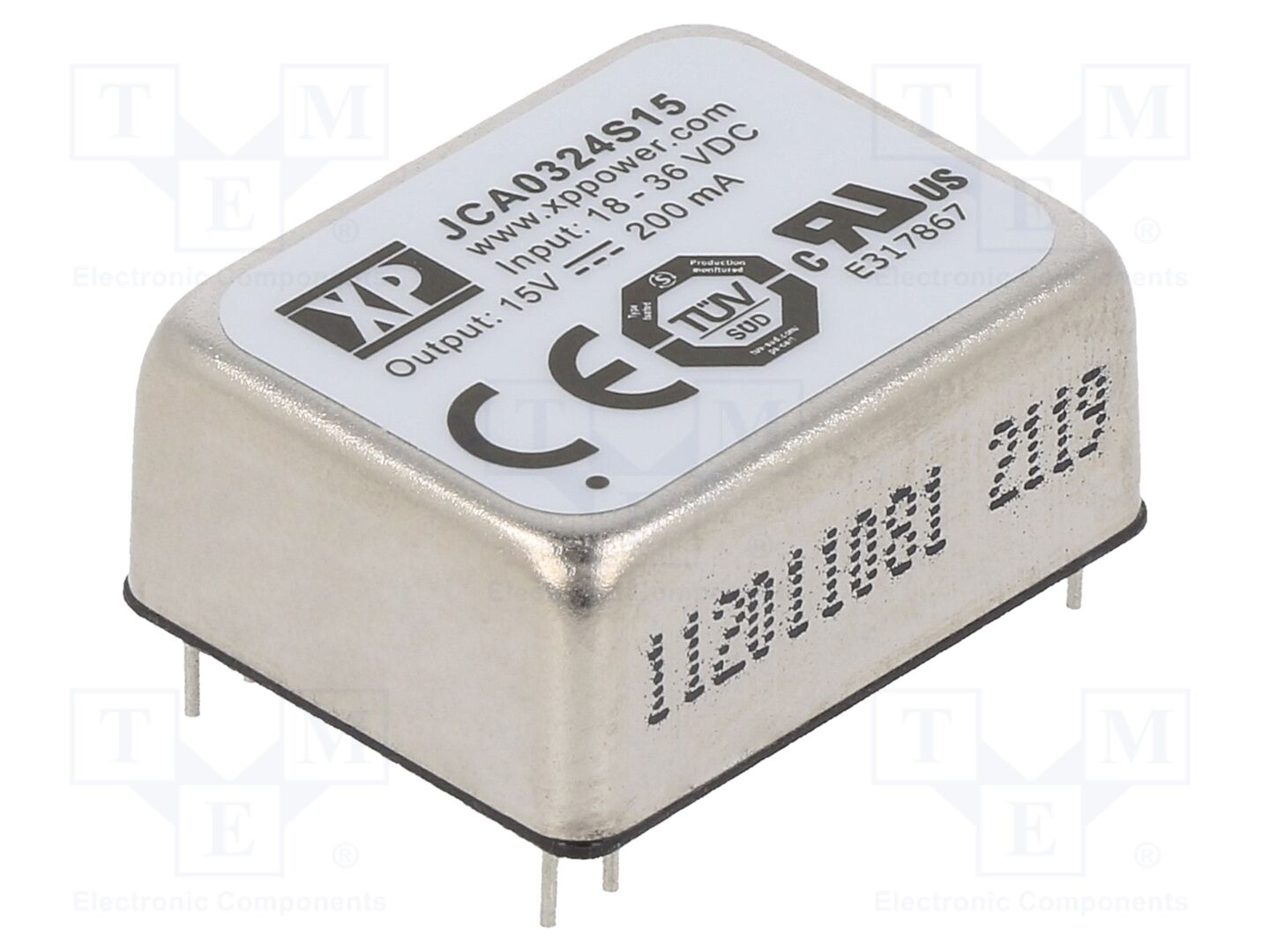 XP POWER JCA0324S15 DC/DC-muunnin 3W