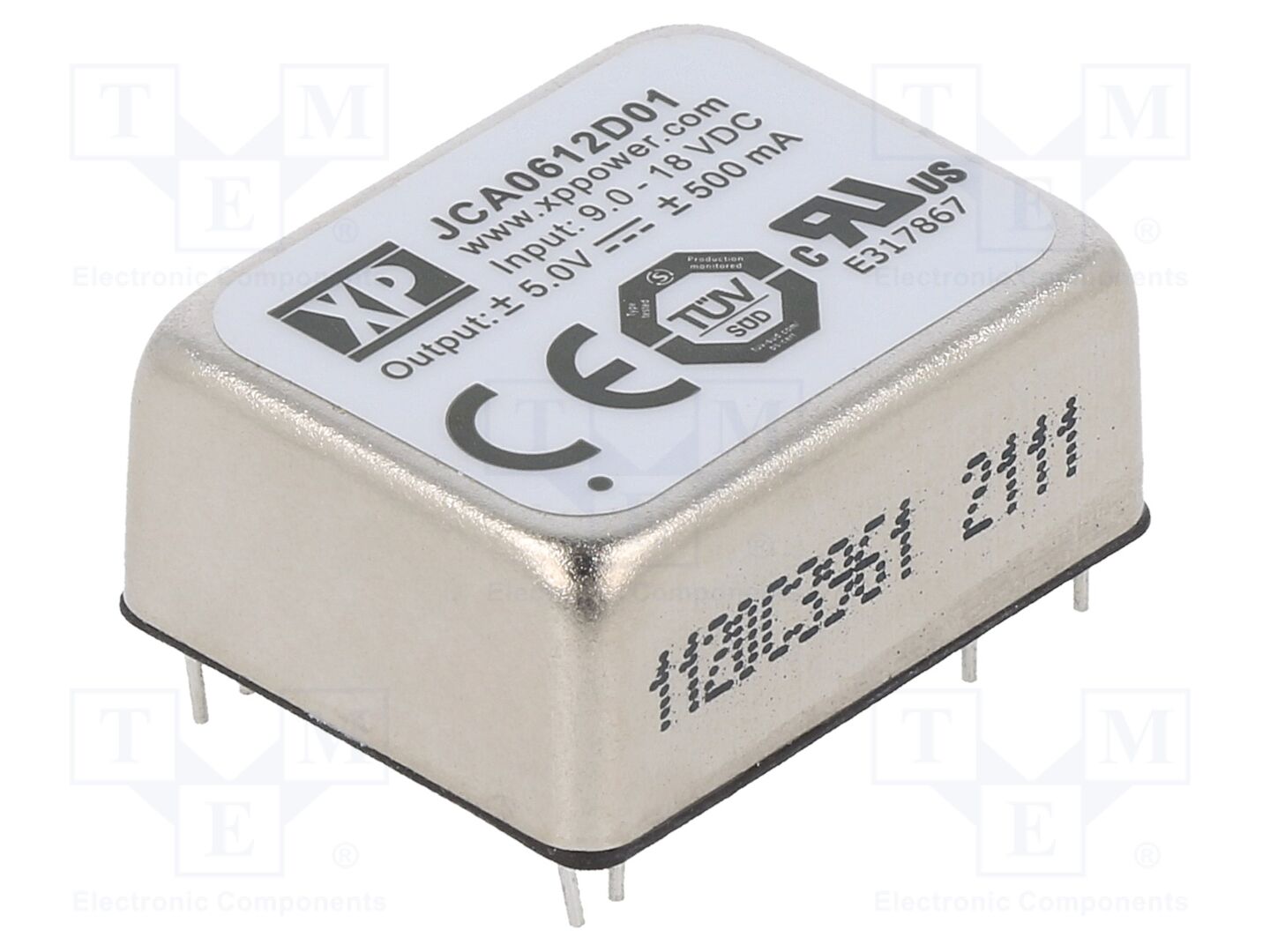 XP POWER JCA0612D01 DC/DC-muunnin 6W