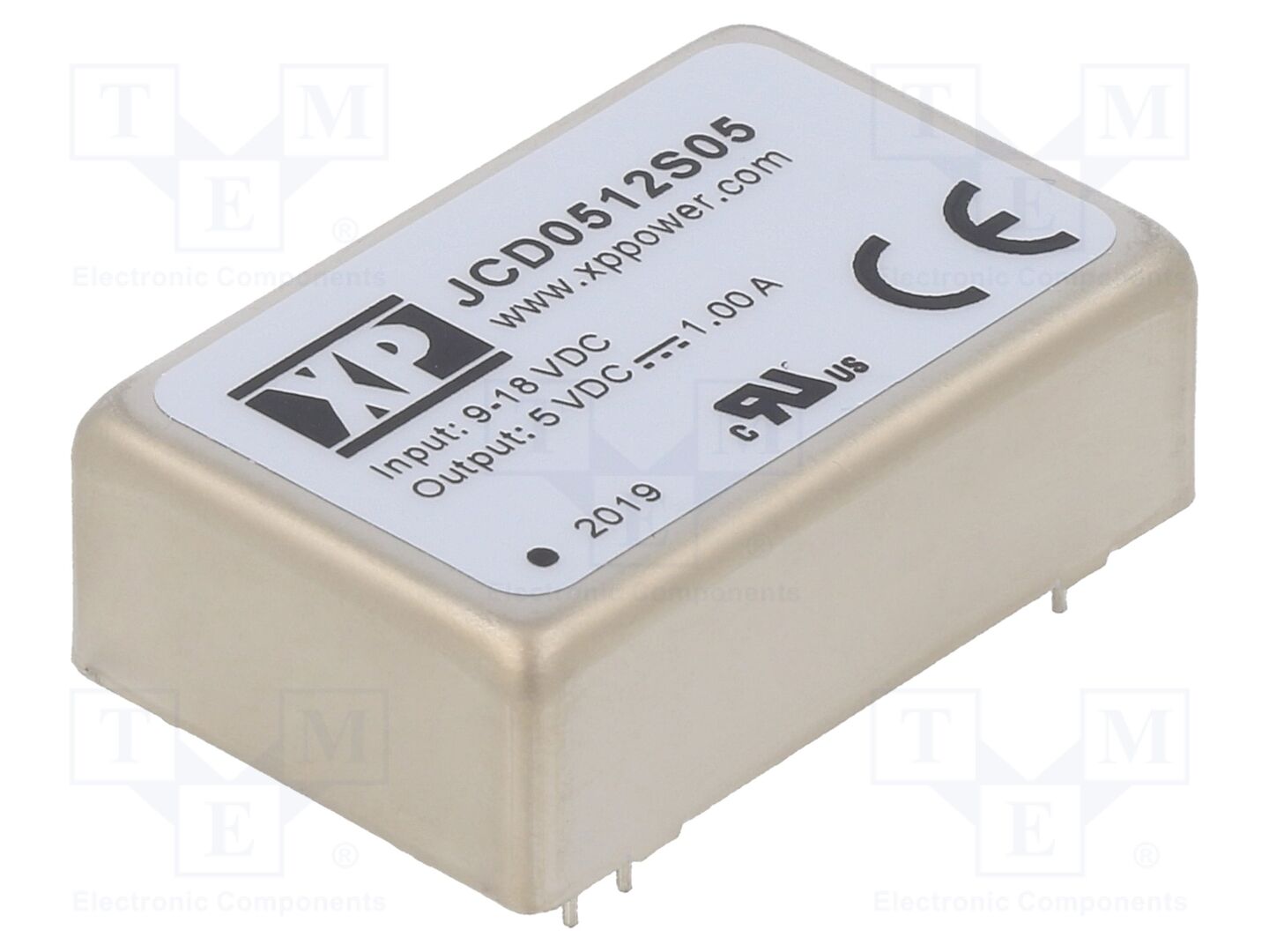XP POWER JCD0512S05 DC/DC-muunnin 5W