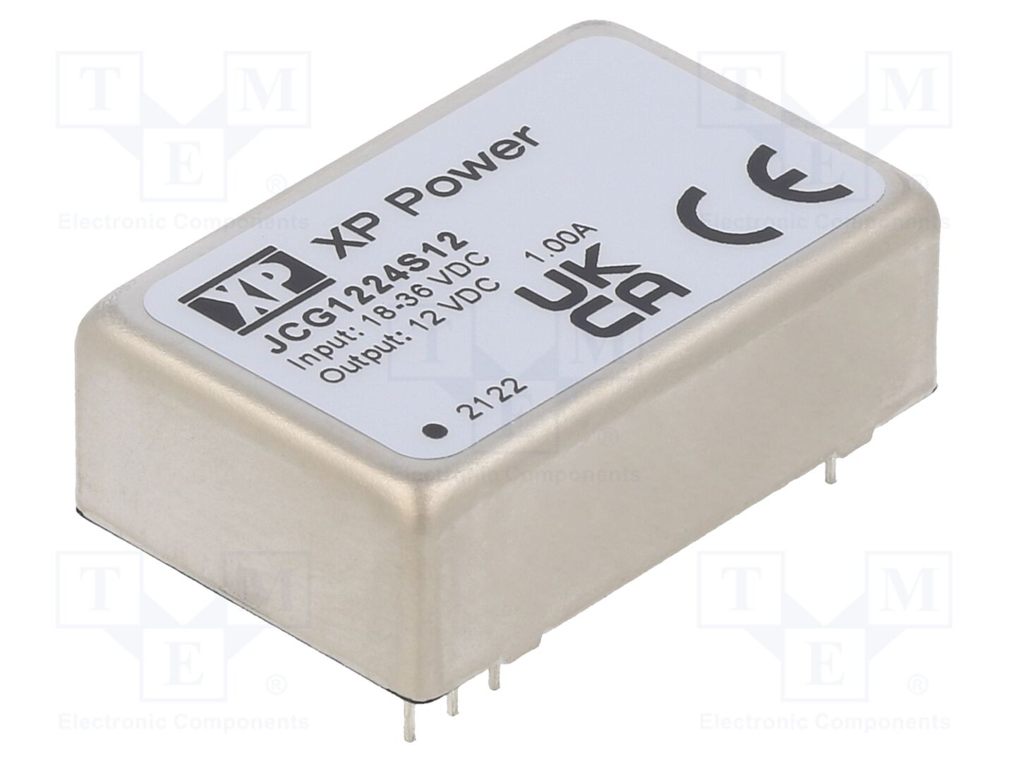 XP POWER JCG1224S12 DC/DC-muunnin 12W