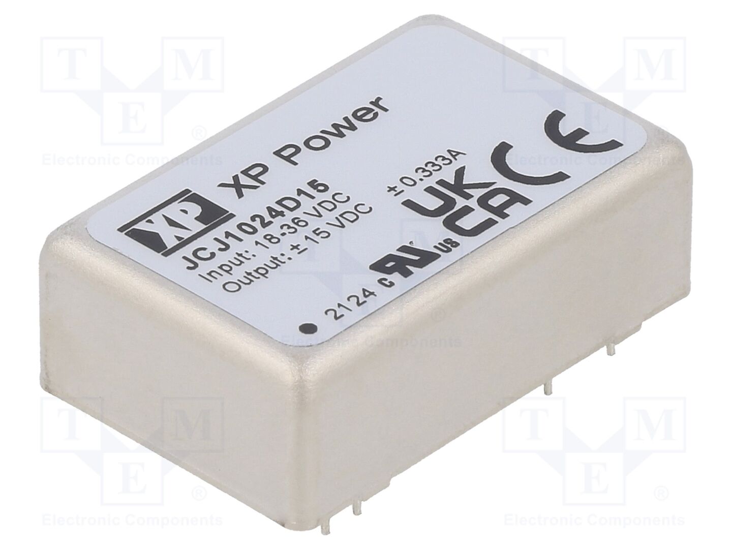 XP POWER JCJ1024D15 DC/DC-muunnin 10W