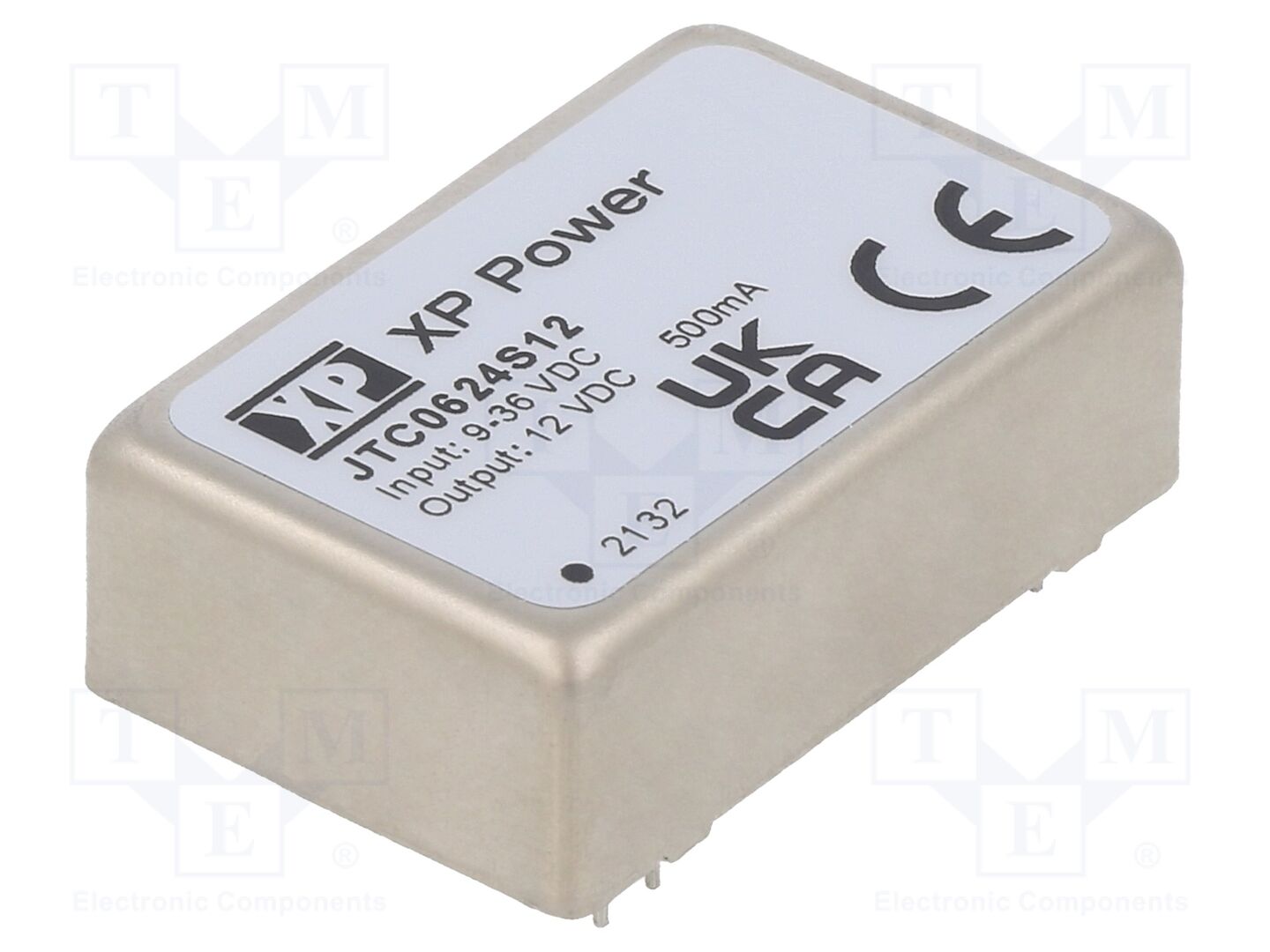 XP POWER JTC0624S12 DC/DC-muunnin 6W