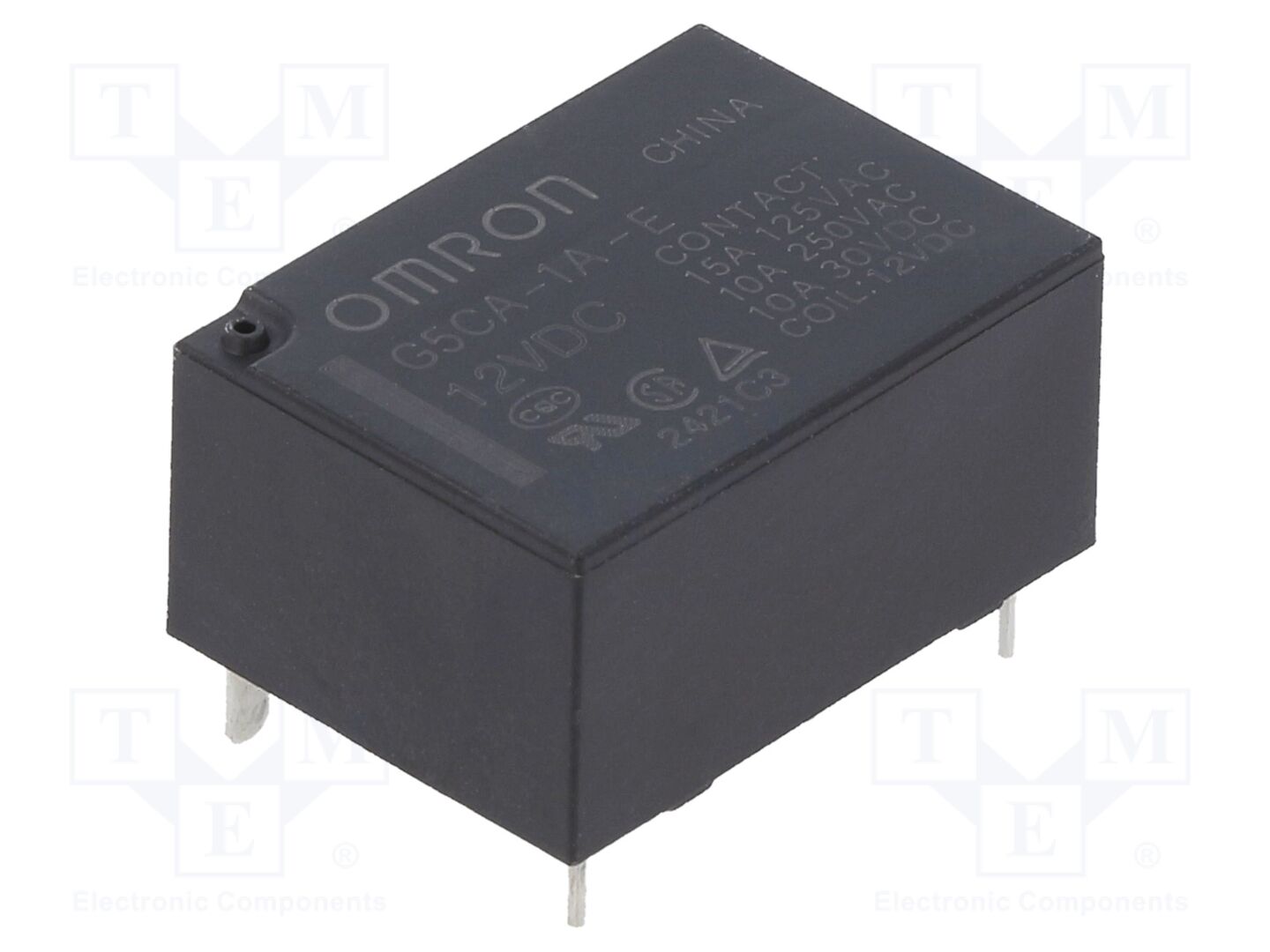 OMRON Electronic Components G5CA-1A-E-12DC Sähkömagneettinen rele 12VDC