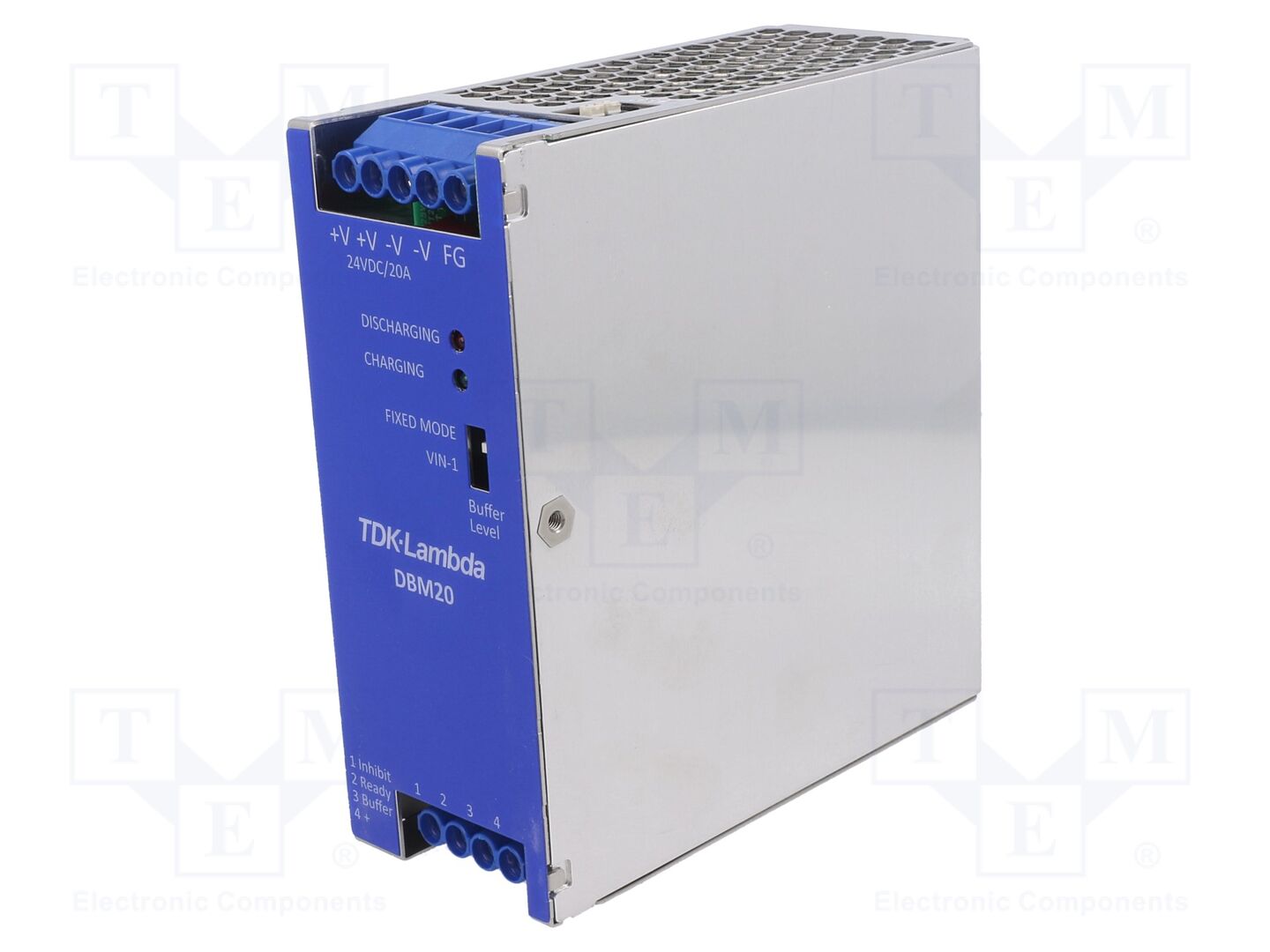 TDK-LAMBDA DBM20 DIN-kiskopuskurimoduuli 448W 22.4VDC 20A