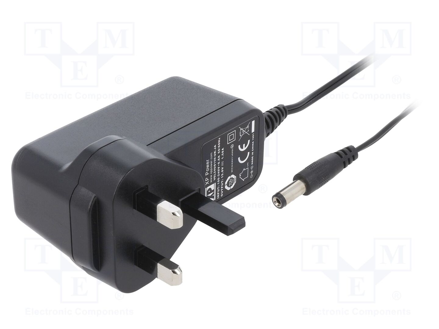 XP POWER VEL24US150-UK-JA Kytkinmuuntaja Plug-in 24V 1.6A