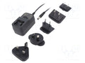 XP POWER VER12US120-JA Kytkinmuuntaja 12V 1A Pistotulppa