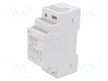 QOLTEC 50919 DIN-kiskoon asennettava kytkentäsähkönsyöttö 30W 24VDC