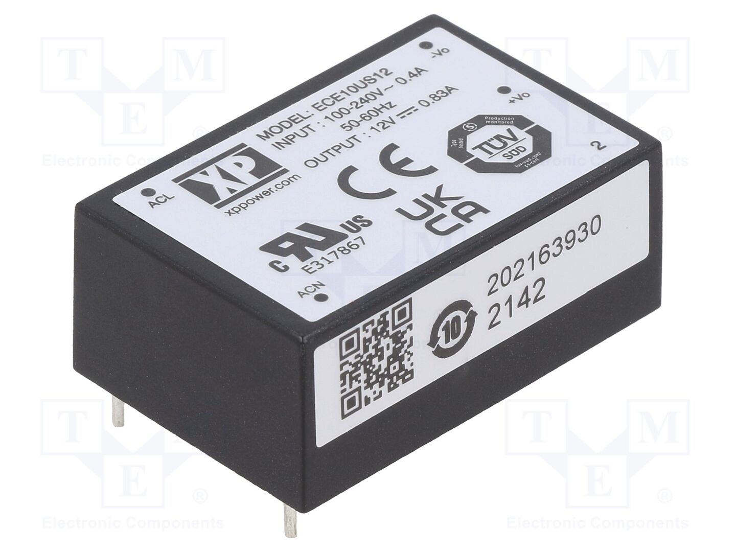XP POWER ECE10US12 AC/DC-muunnin 10W