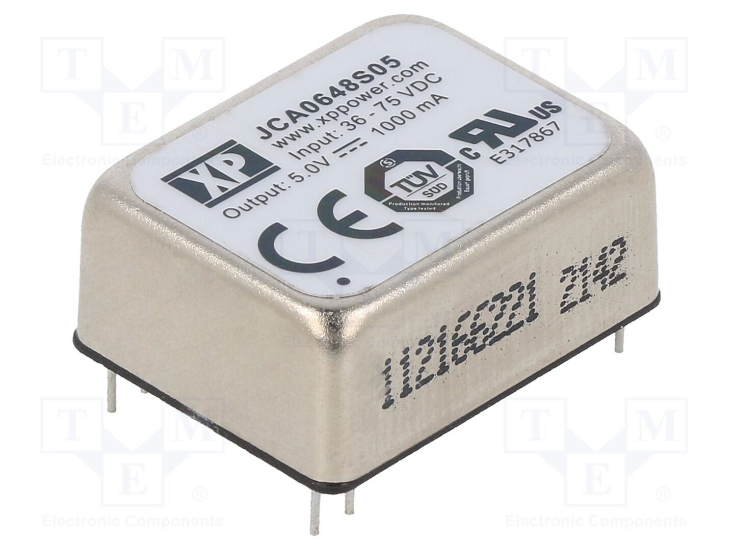 XP POWER JCA0648S05 DC/DC-muunnin 6W