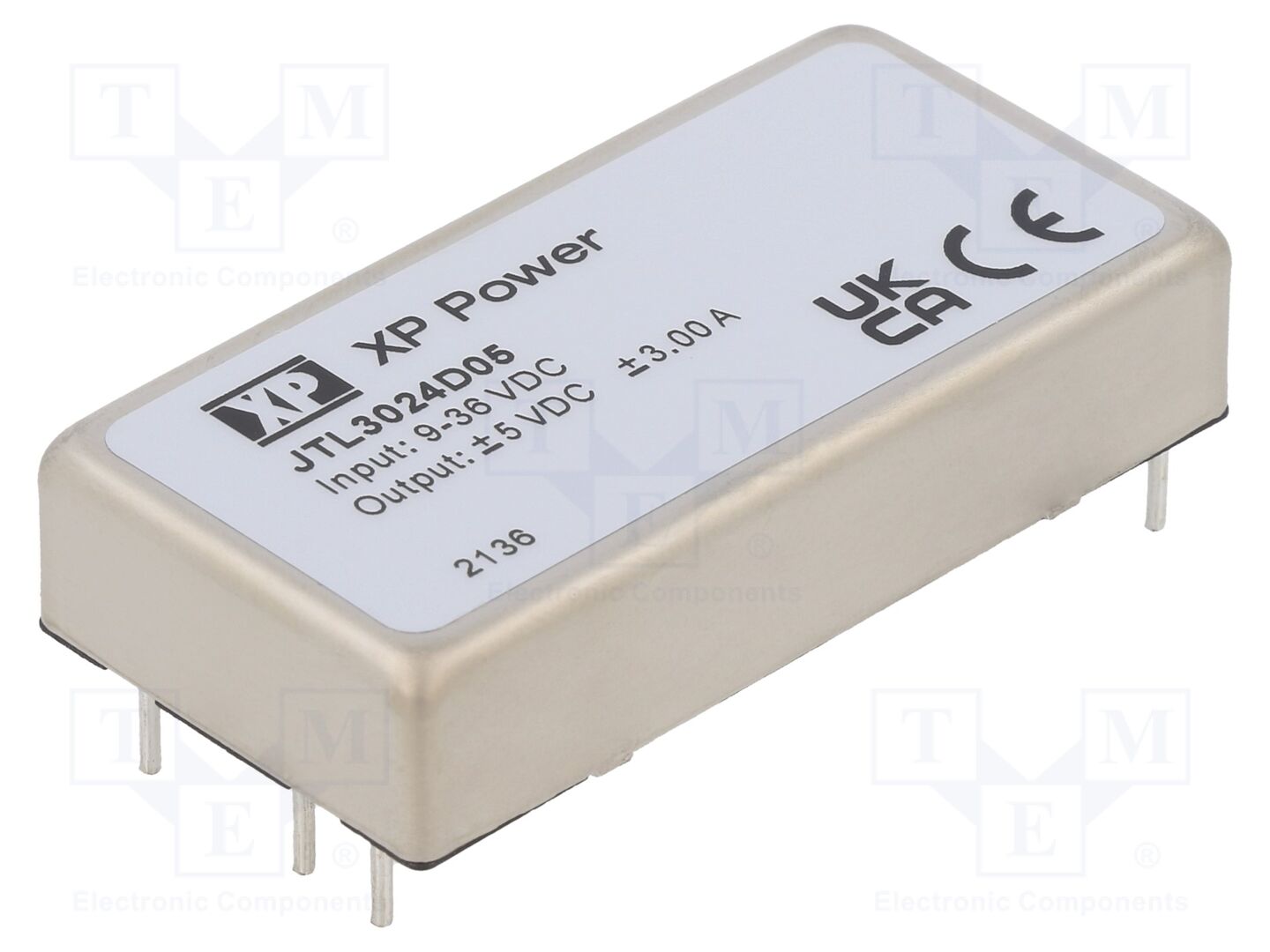 XP POWER JTL3024D05 DC/DC-muunnin 30W