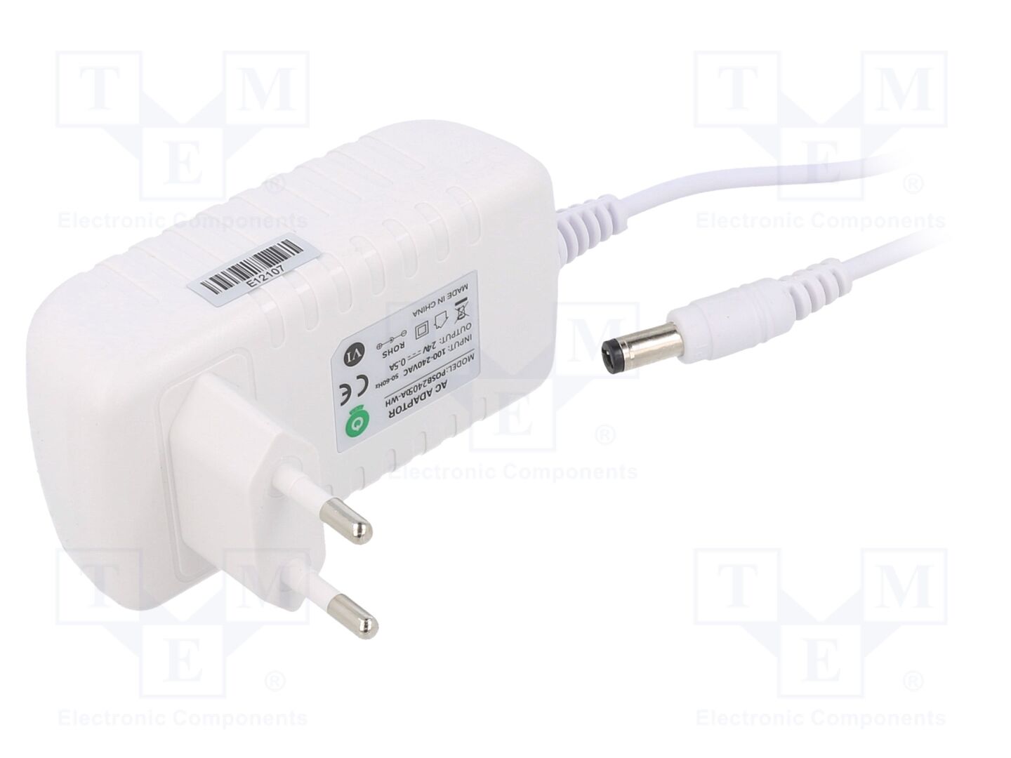POS POSB24050A-WH Kytketty verkkolaite 24V 0.5A
