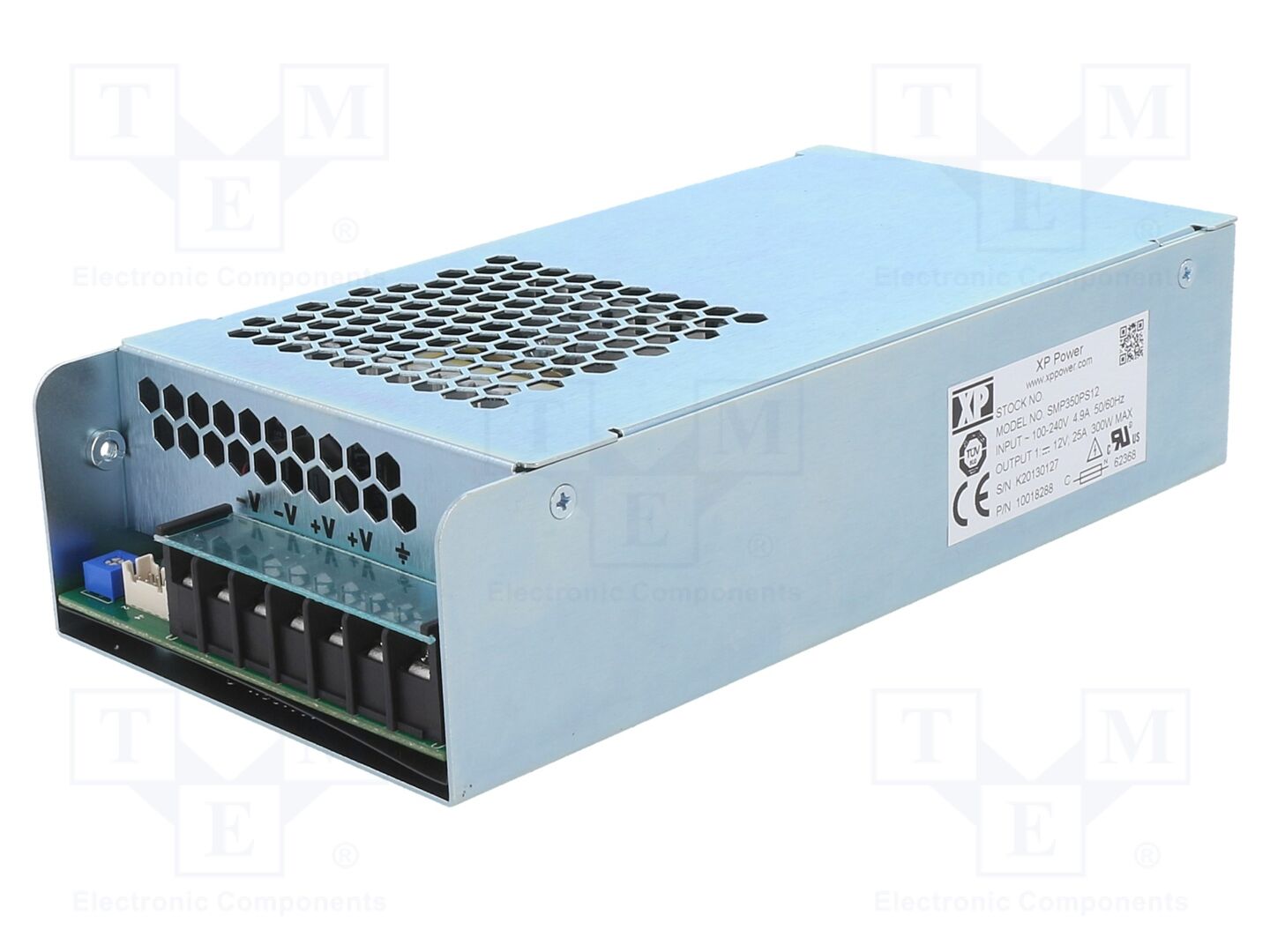 XP POWER SMP350PS12 Sisäänrakennettu kytkentäsähkölaite 350W 12VDC 25A