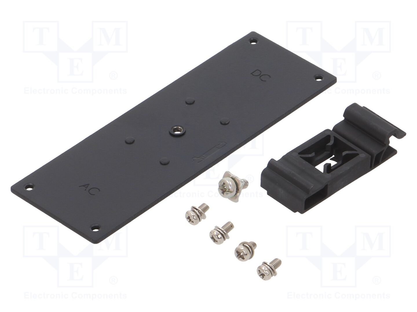 XP POWER ECE60-DIN-CLIP DIN-kiskokiinnike sisäänrakennetuille virtalähteille