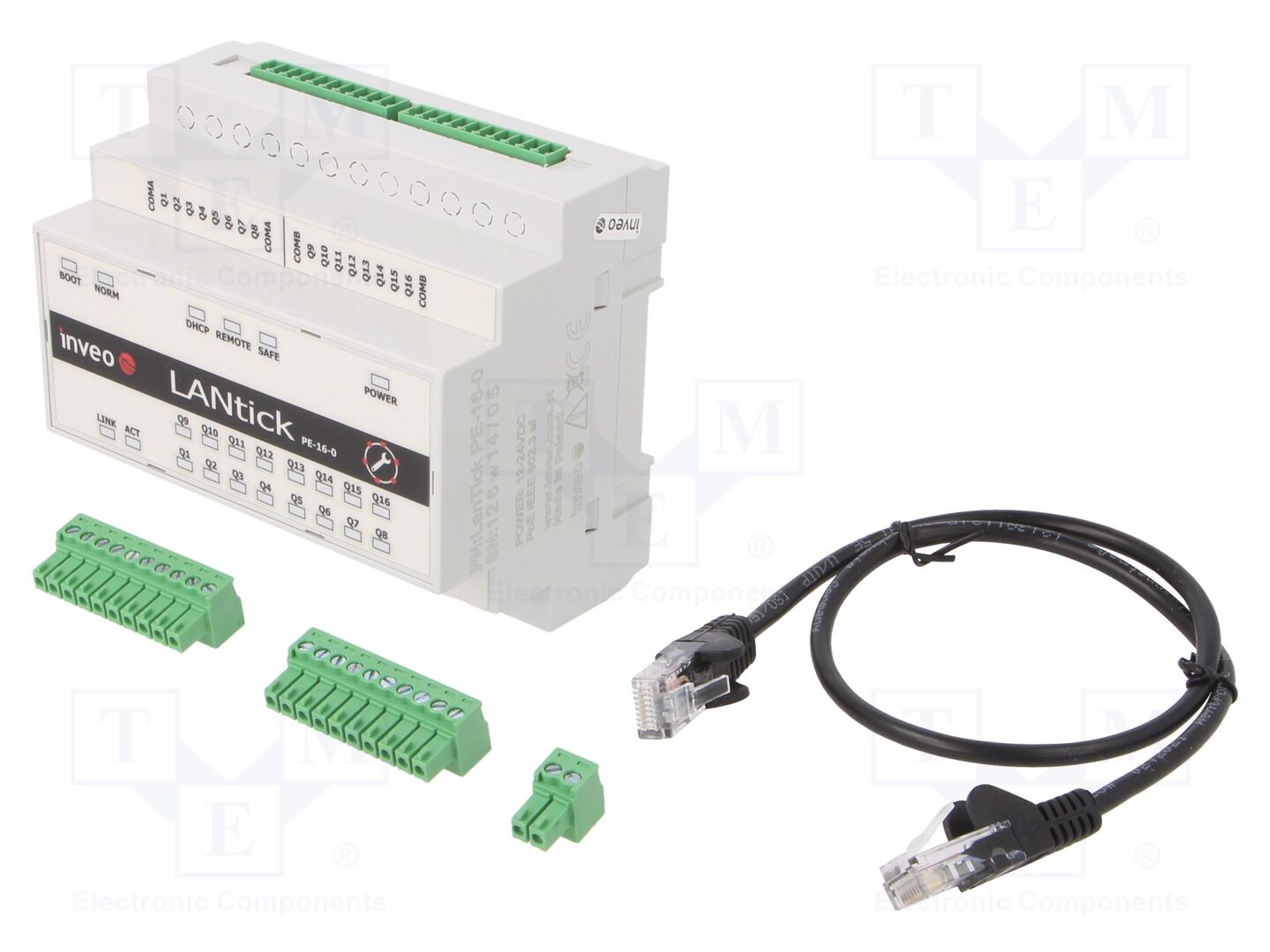 INVEO LANTICK-PE-16-0 I/O-moduuli 16 digitaalista lähtöä
