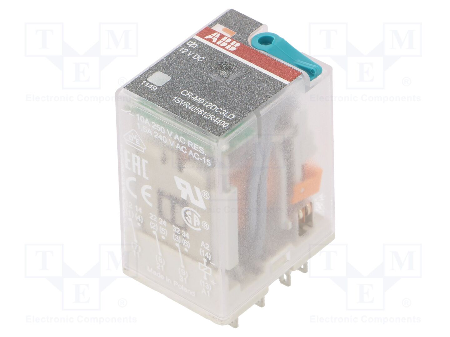 ABB CR-M012DC3LD Sähkömagneettinen rele 12VDC