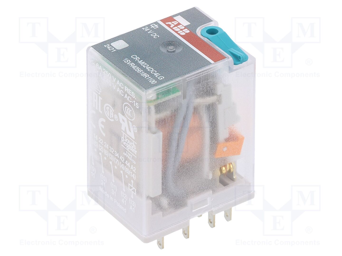 ABB CR-M024DC4LG Sähkömagneettinen rele 24VDC