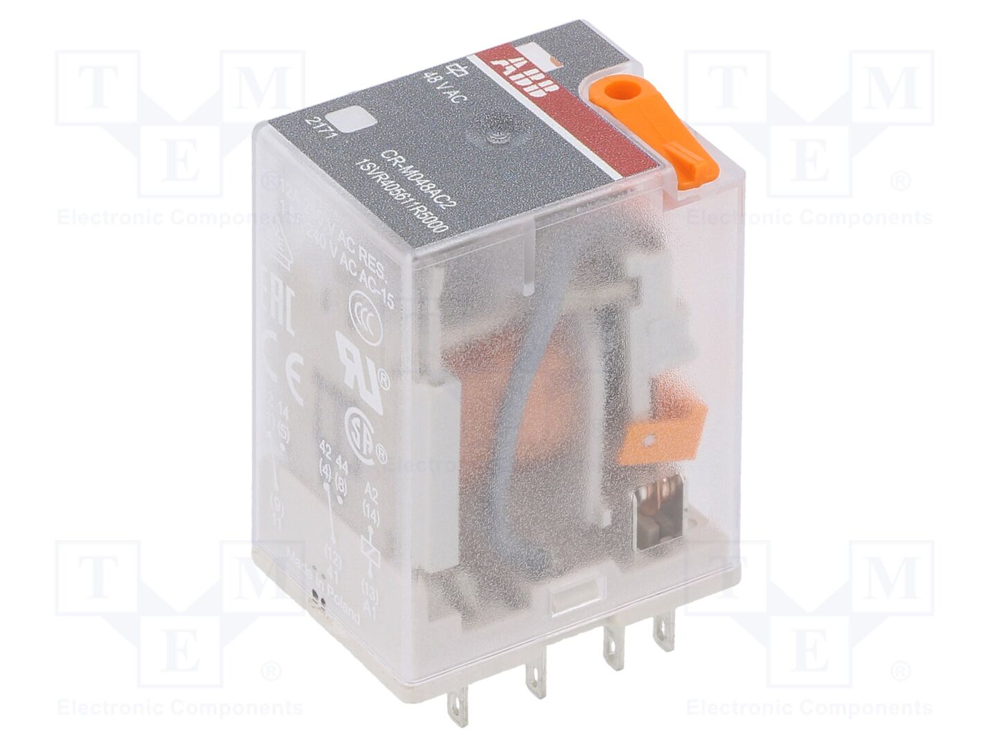 ABB CR-M048AC2 Sähkömagneettinen rele 48VAC
