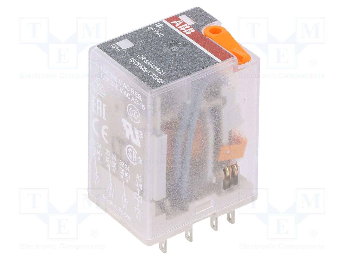 ABB CR-M048AC3 Sähkömagneettinen rele 48VAC