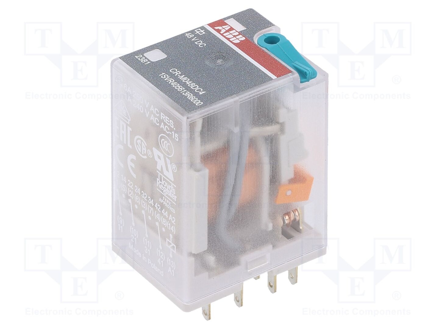 ABB CR-M048DC4 Sähkömagneettinen rele 48VDC