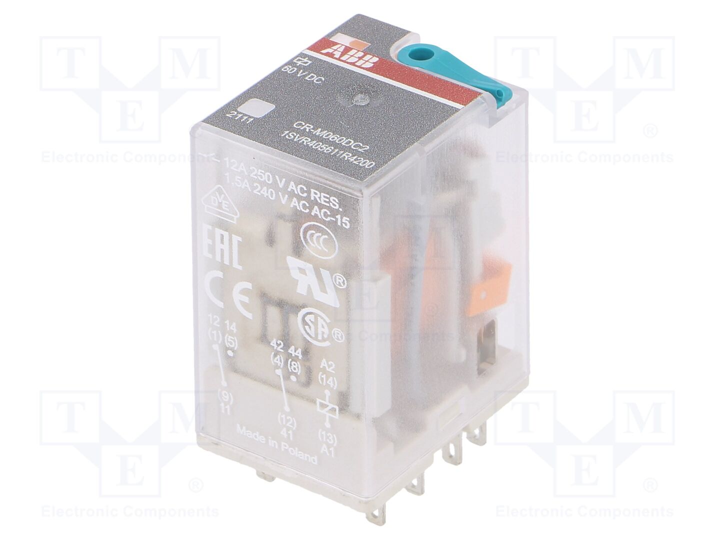 ABB CR-M060DC2 Sähkömagneettinen rele 60VDC
