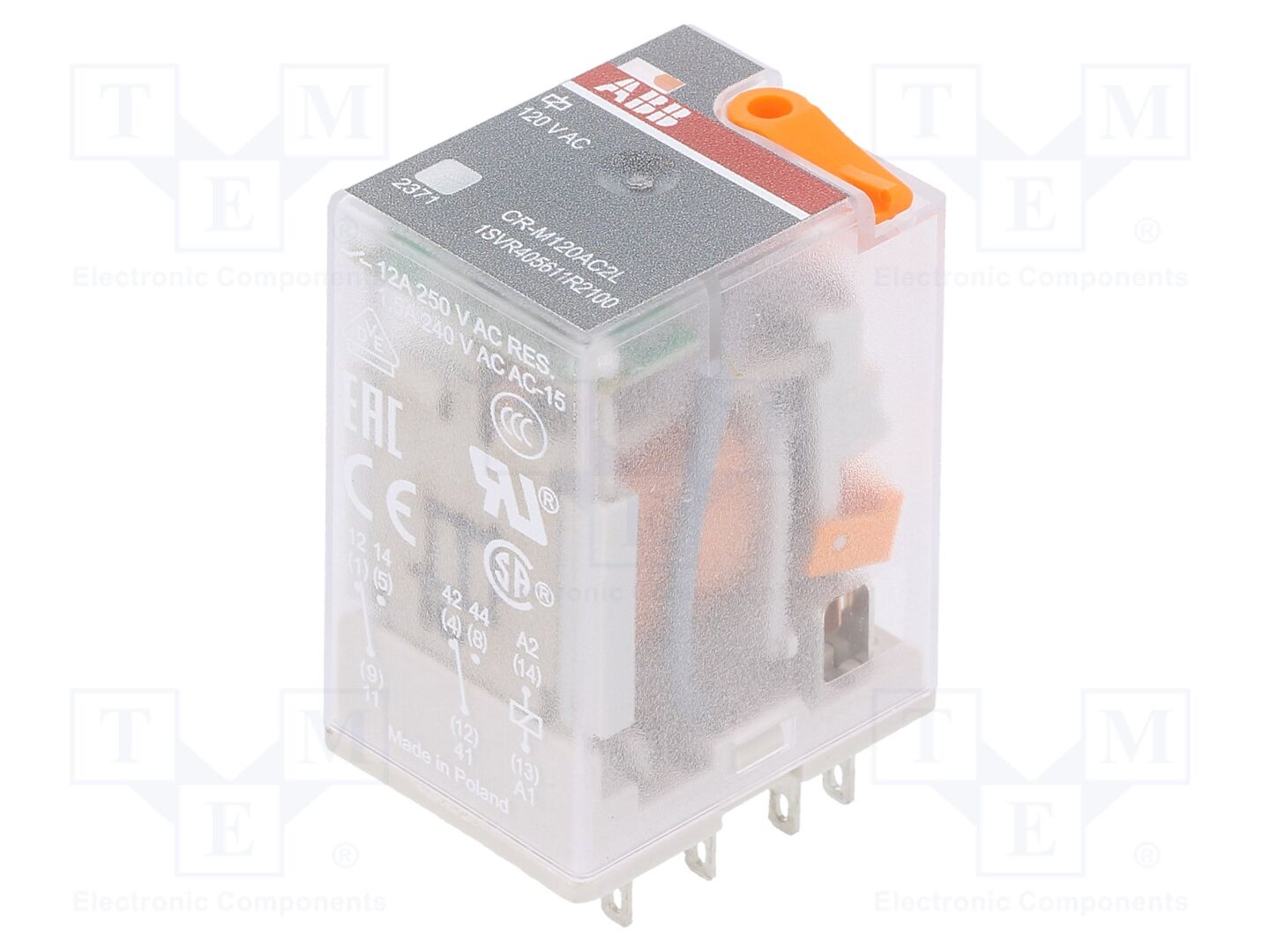 ABB CR-M120AC2L Sähkömagneettinen rele 120VAC