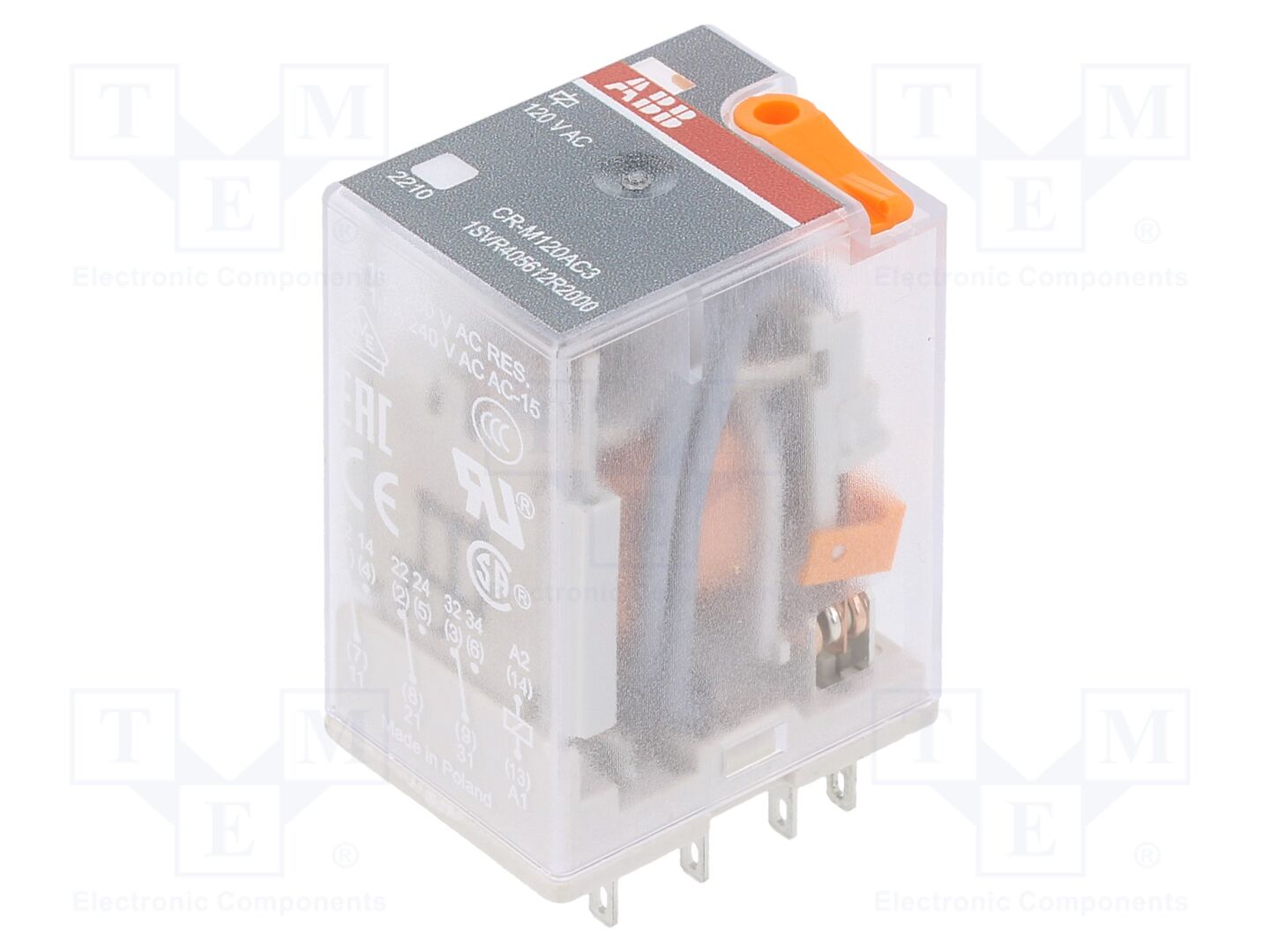 ABB CR-M120AC3 Sähkömagneettinen rele 120VAC
