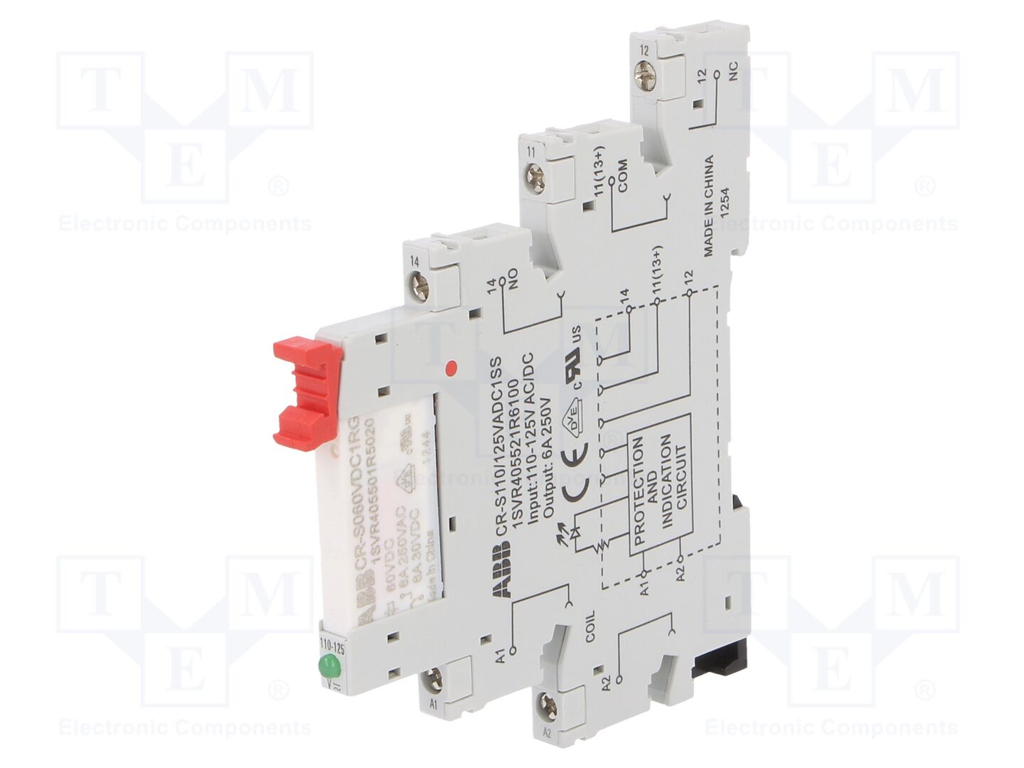 ABB CR-S110VADC1CRGS Liitäntärele 110VAC/110VDC