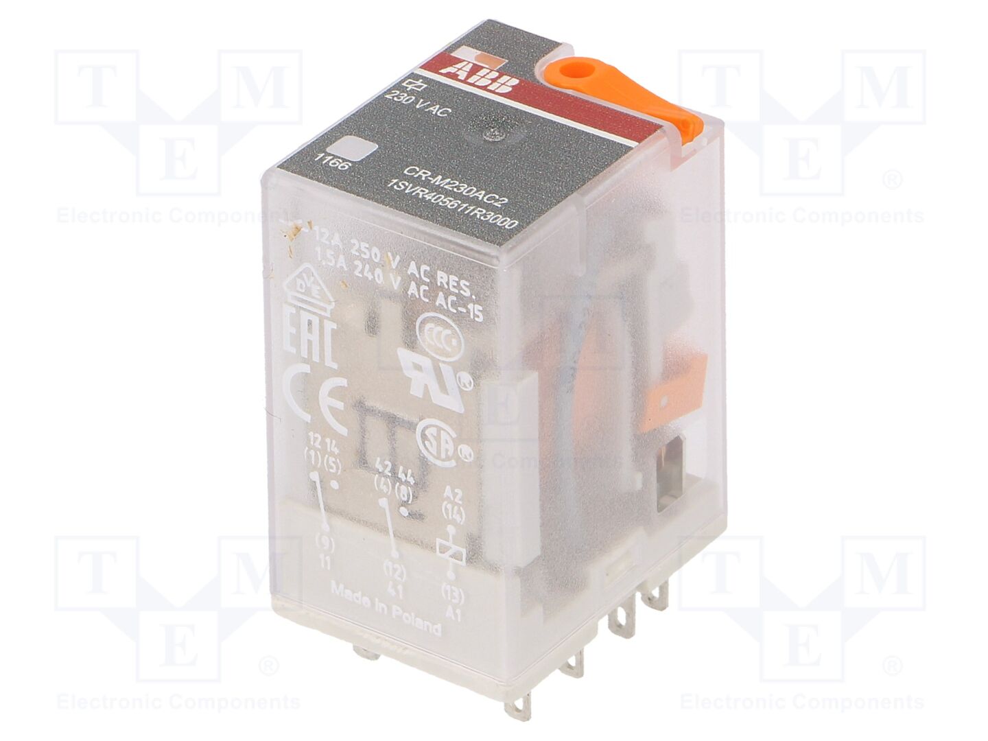 ABB CR-M230AC2 Sähkömagneettinen rele 230VAC