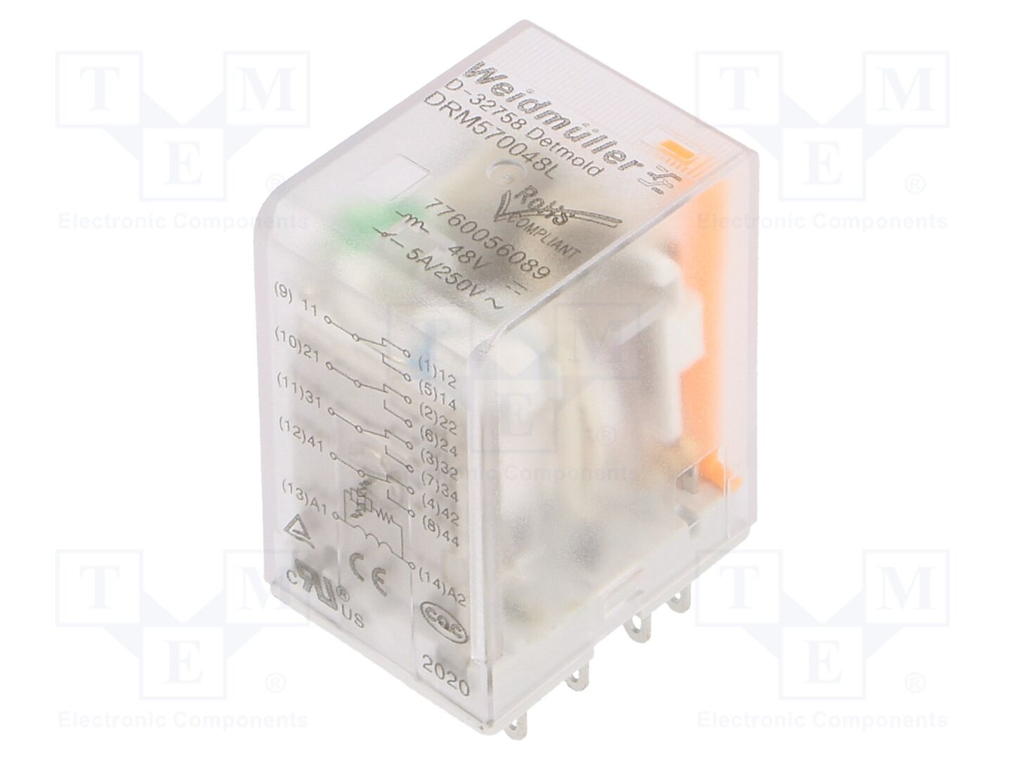 WEIDMÜLLER DRM570048L Sähkömagneettinen rele 48VDC