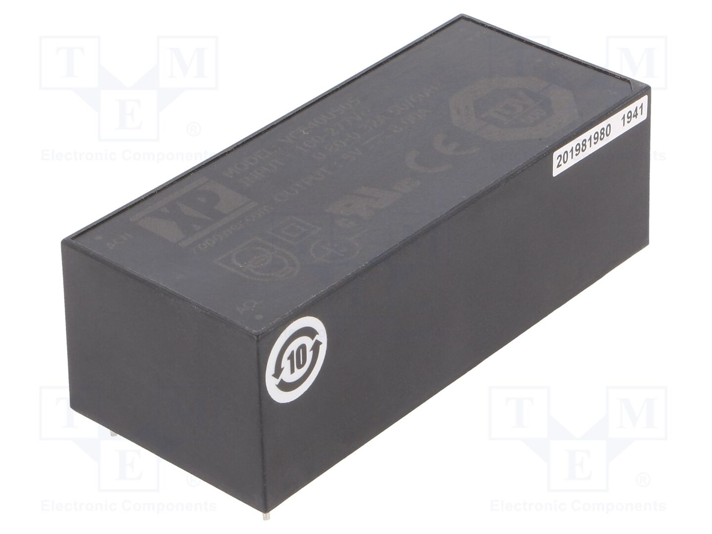 XP POWER VCE40US05 PCB AC/DC-muunnin 40W