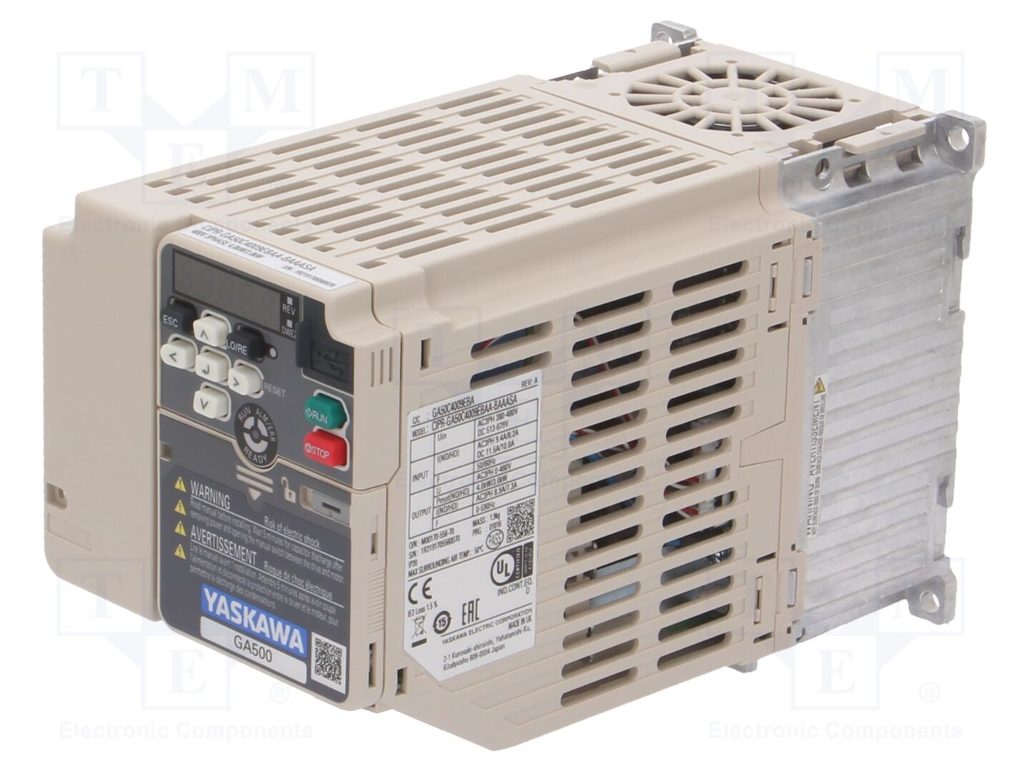 YASKAWA CIPR-GA50C4009EBAA Taajuusmuuttaja 3/4kW