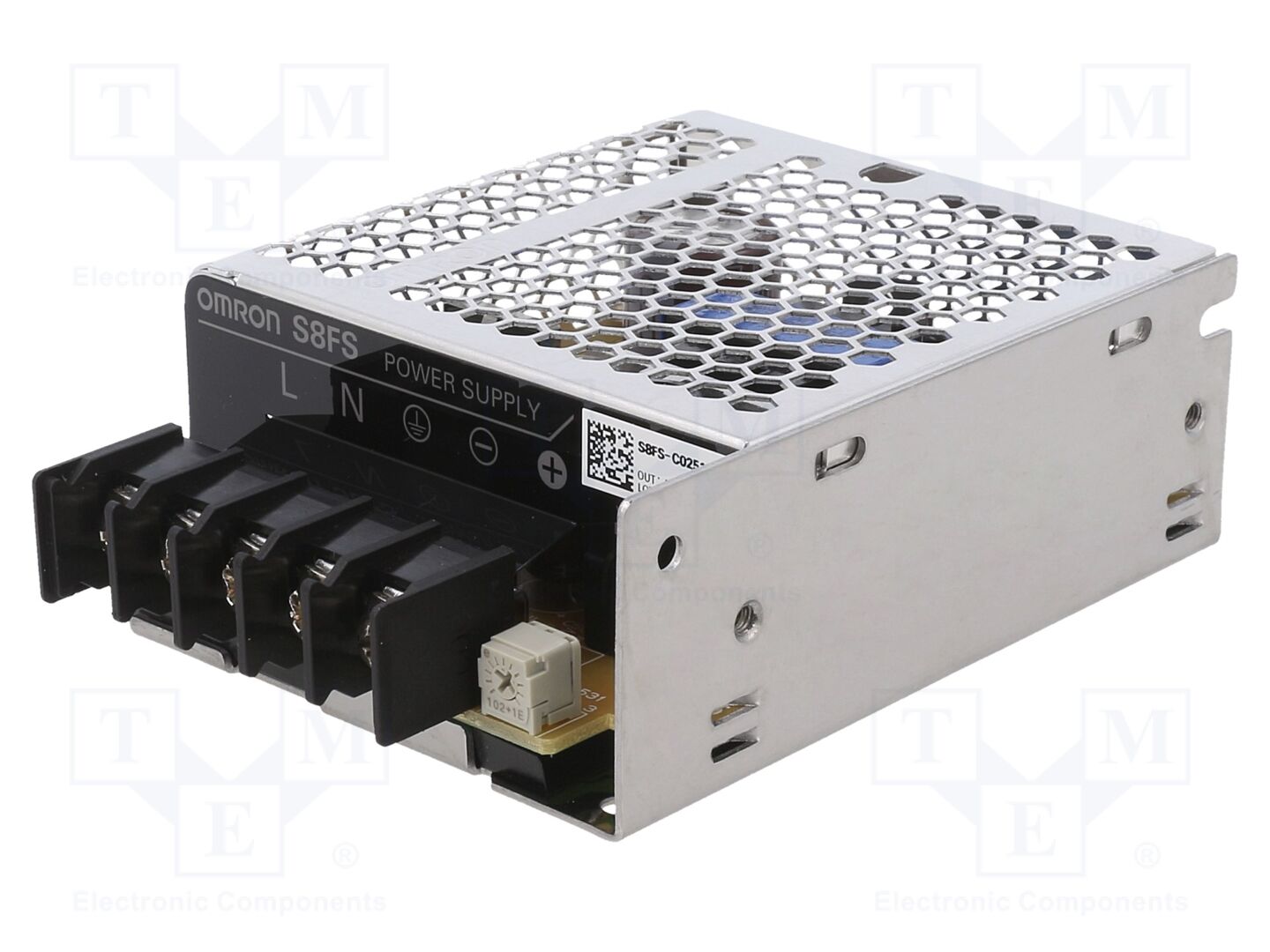 OMRON S8FS-C02512J Sisäänrakennettu kytkentävirtalähde 25W 12VDC 2.1A