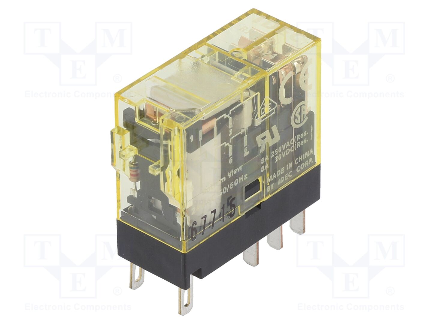 IDEC RJ2S-CL-A24 Sähkömagneettinen rele 24VAC