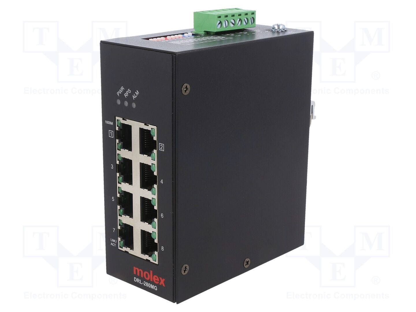 MOLEX 112036-1001 Ethernet-kytkin 9÷57VDC