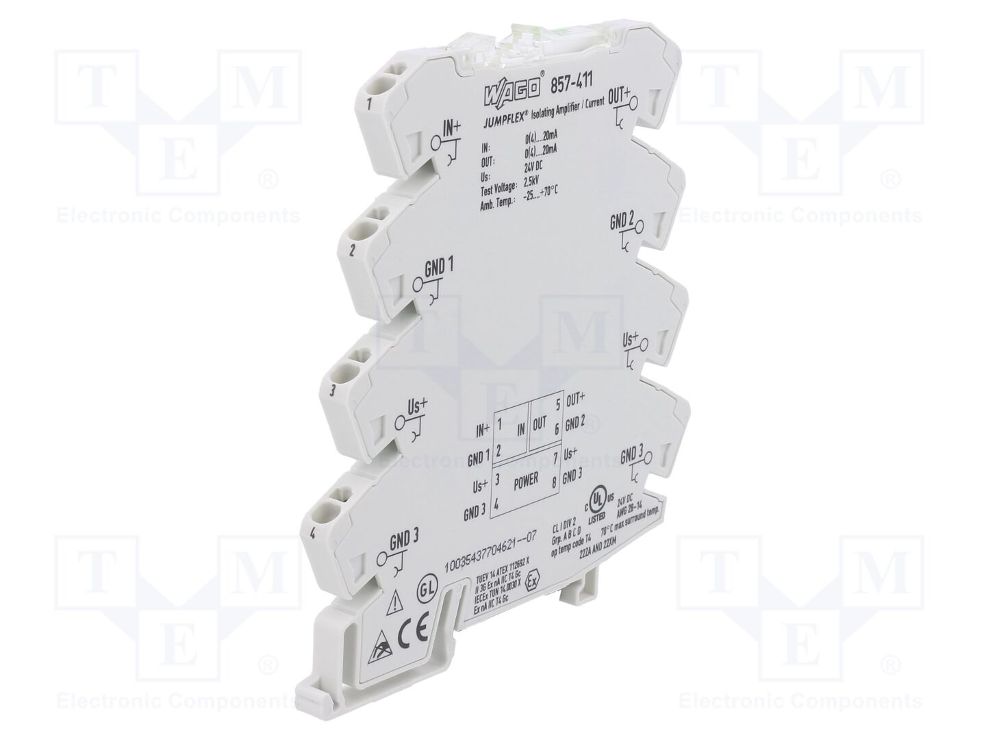 WAGO 857-411 Signaalierotin / -vahvistin 52,1g