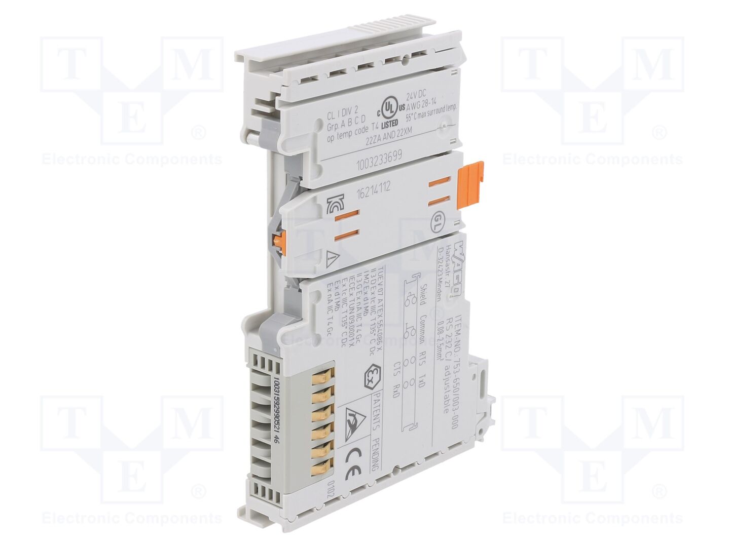 WAGO 753-650/003-000 Automaatiomoduuli IP20