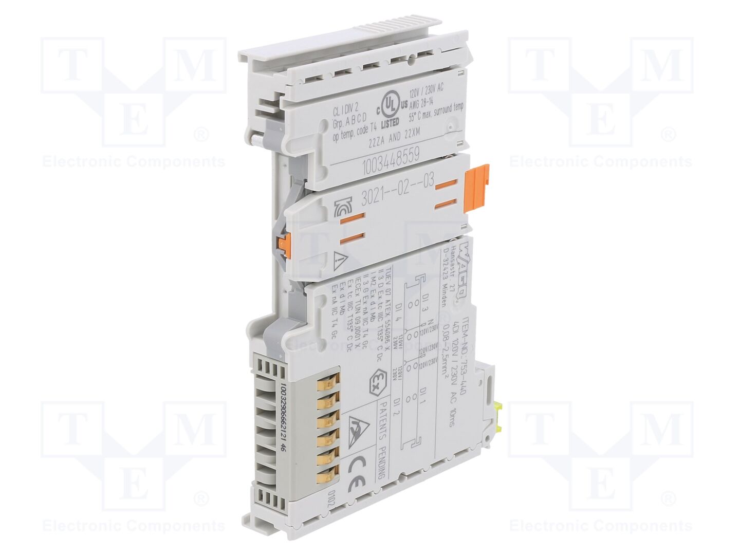 WAGO 753-440 I/O-moduli 4 tuloa
