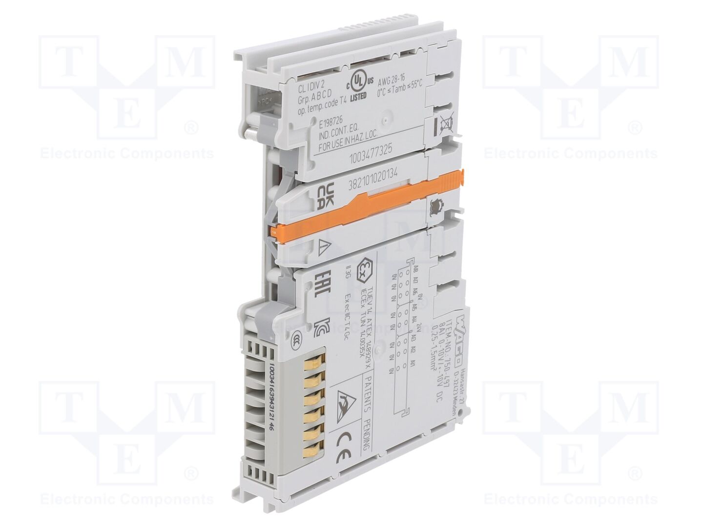 WAGO 750-497 I/O-moduli 8 tuloa