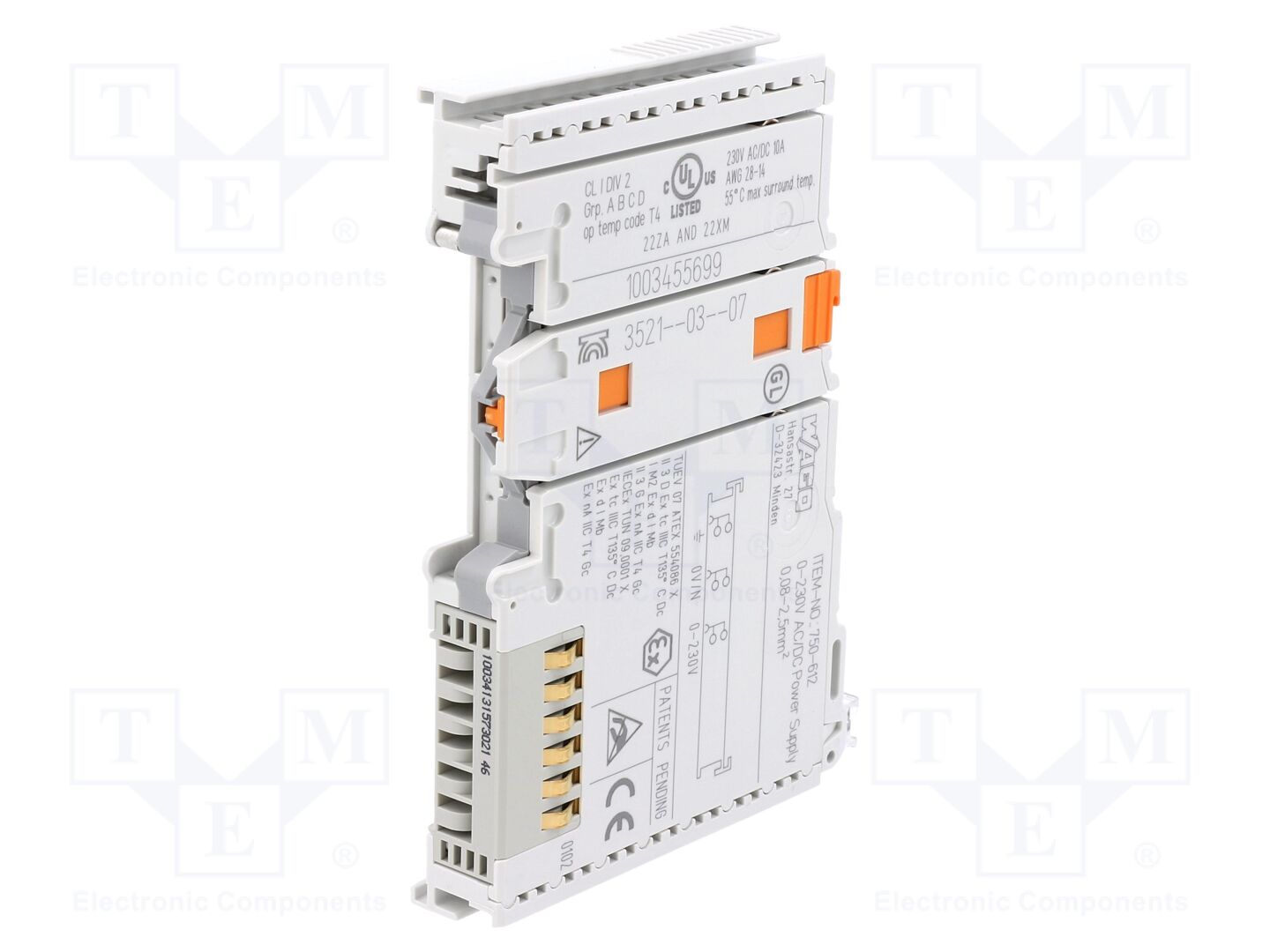 WAGO 750-612 Automaatiomoduuli 0-230VDC
