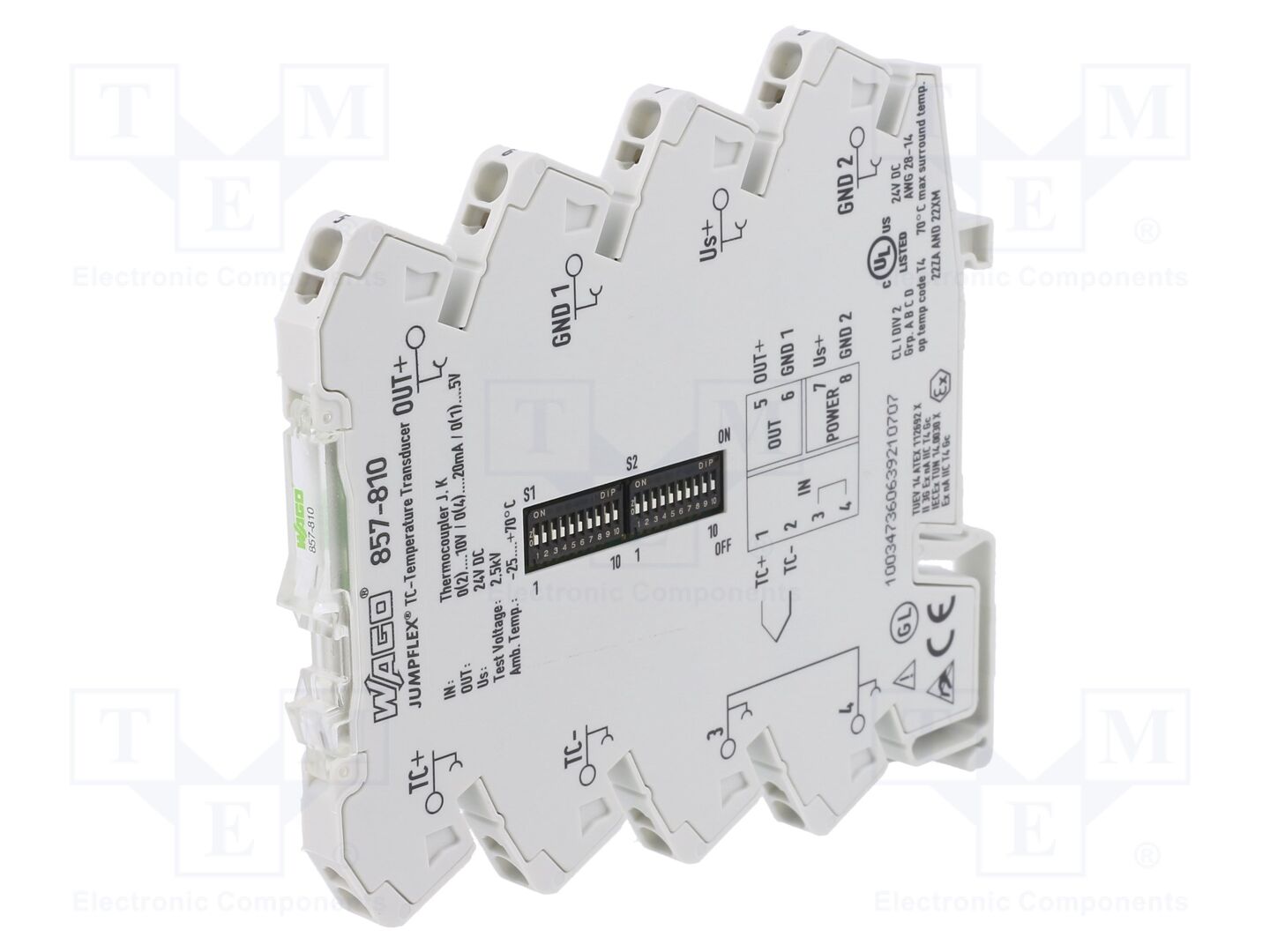 WAGO 857-810 Lämpötilamuunnin 24VDC