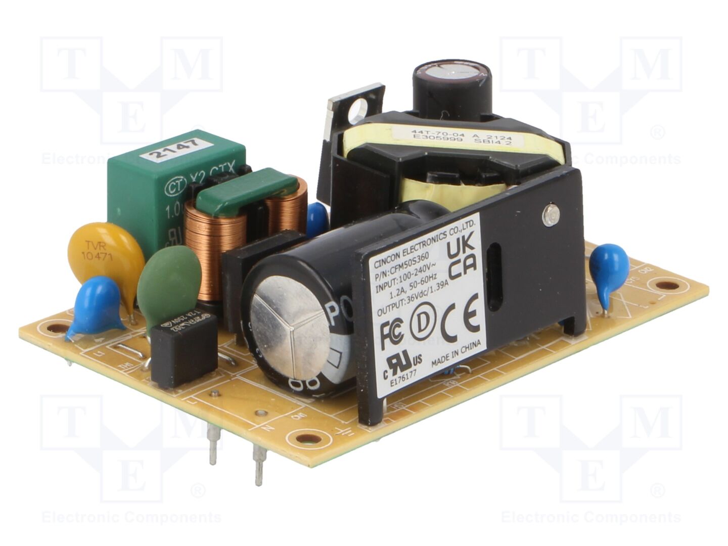 CINCON CFM50S360-P AC/DC-muunnin 50W