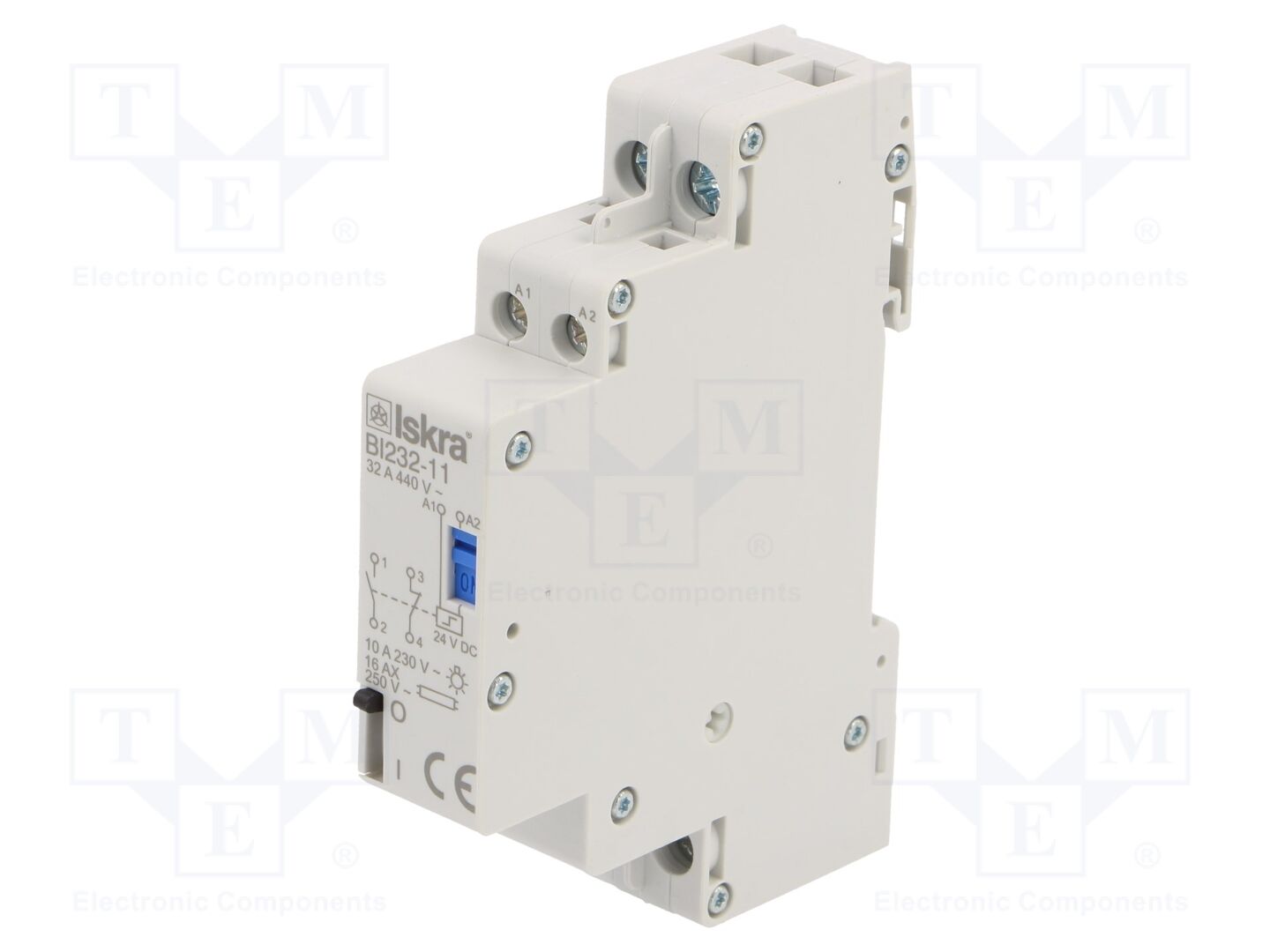 ISKRA BI232-11/24VDC Asennusrele 24VDC