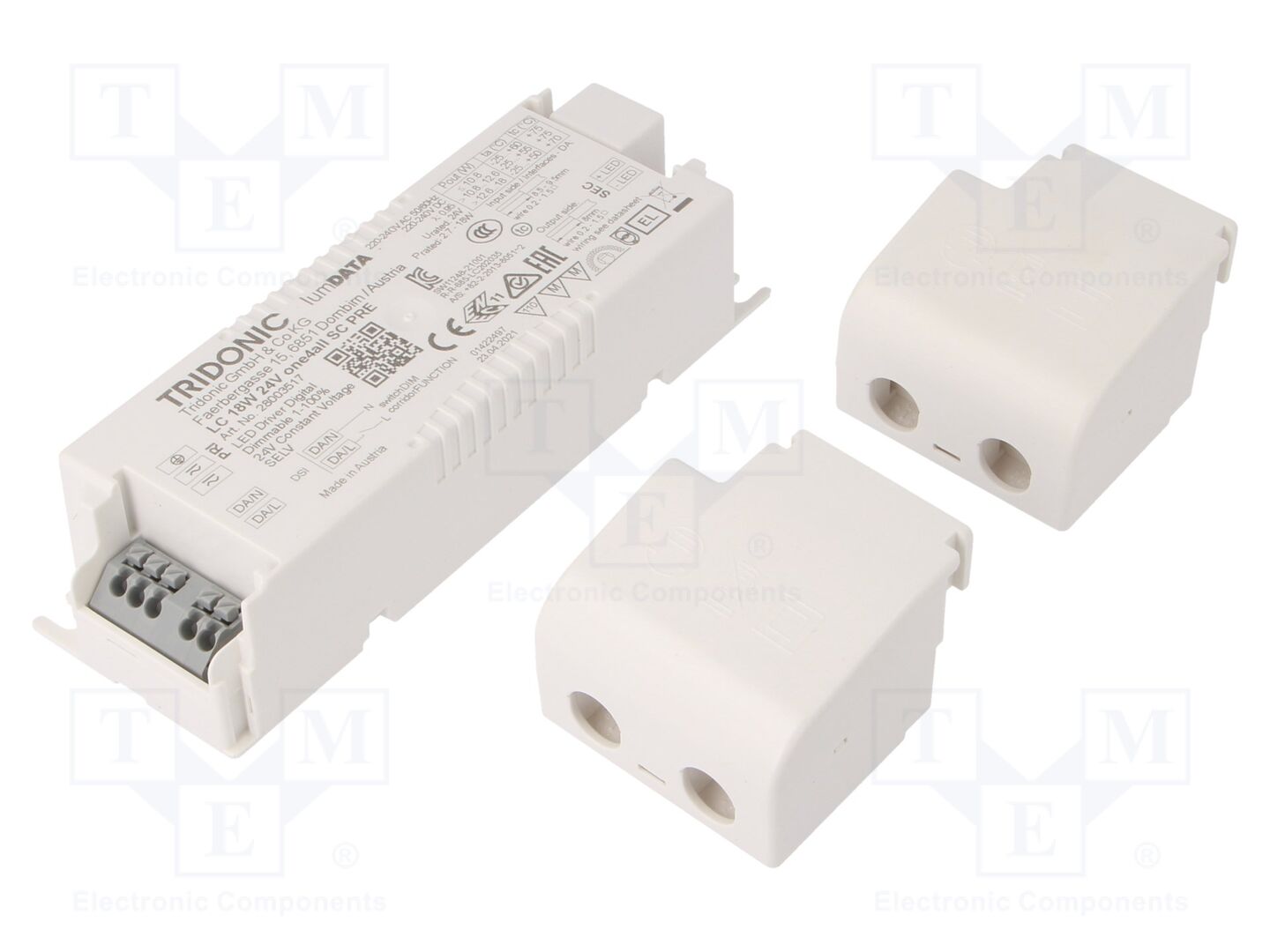 TRIDONIC LC 18W 24V ONE4ALL SC PRE LED-virtalähde 18W 24VDC