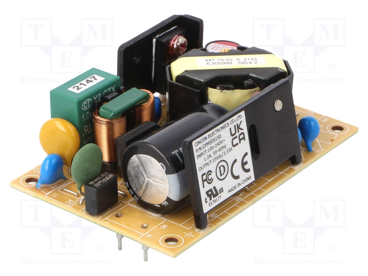 CINCON CFM50S150-P AC/DC-muunnin 50W