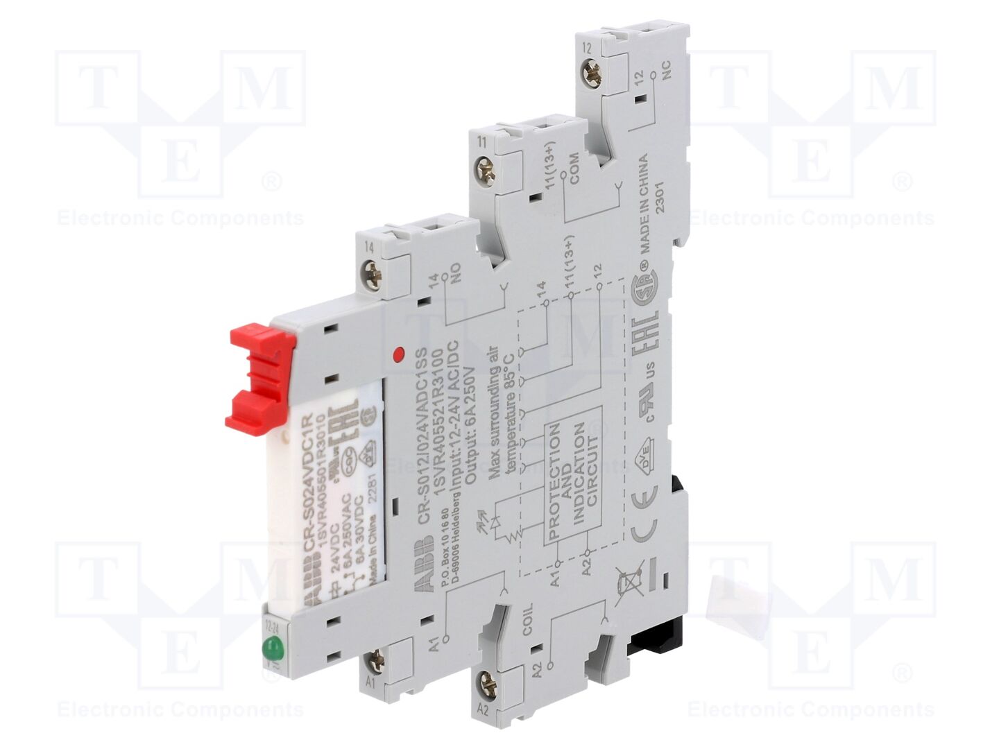 ABB CR-S024VADC1CRS Liitäntärele 24VAC/24VDC