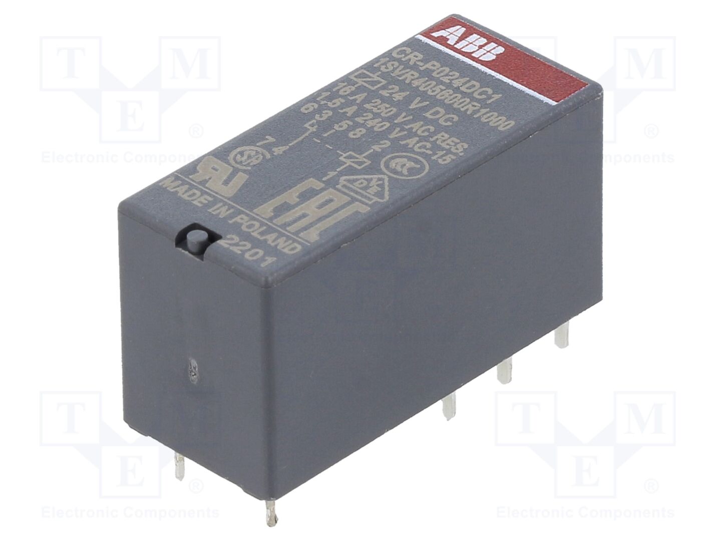 ABB CR-P024DC1 Sähkömagneettinen rele 24VDC
