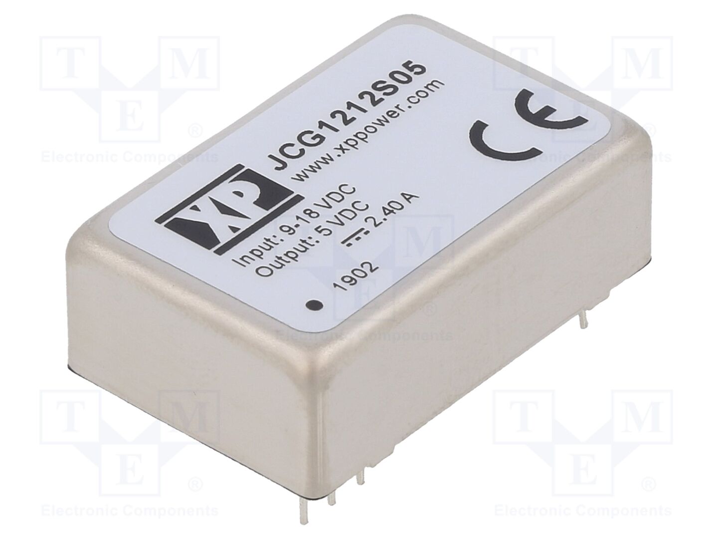 XP POWER JCG1212S05 DC/DC-muunnin 12W