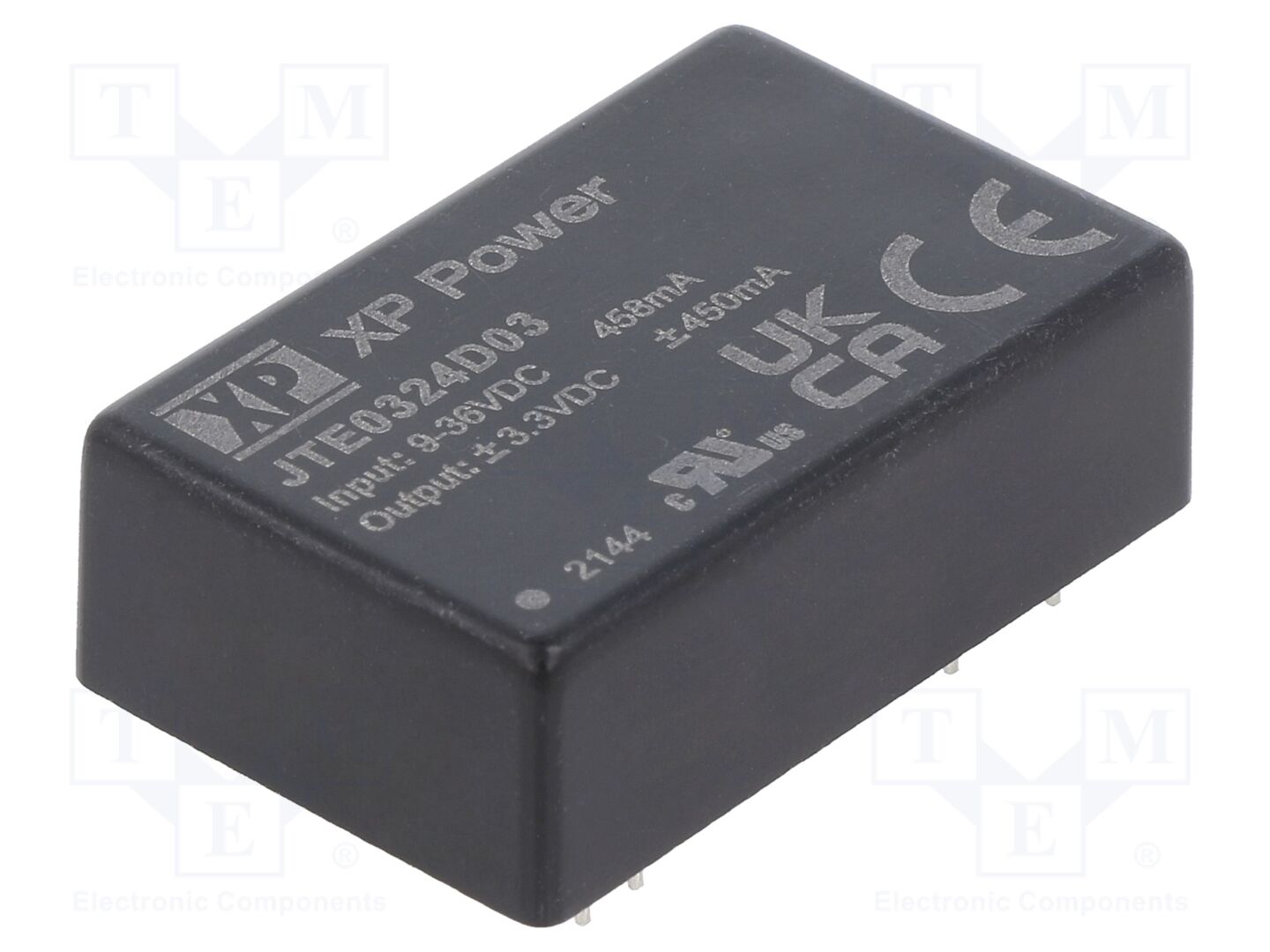 XP POWER JTE0324D03 DC/DC-muunnin 3W
