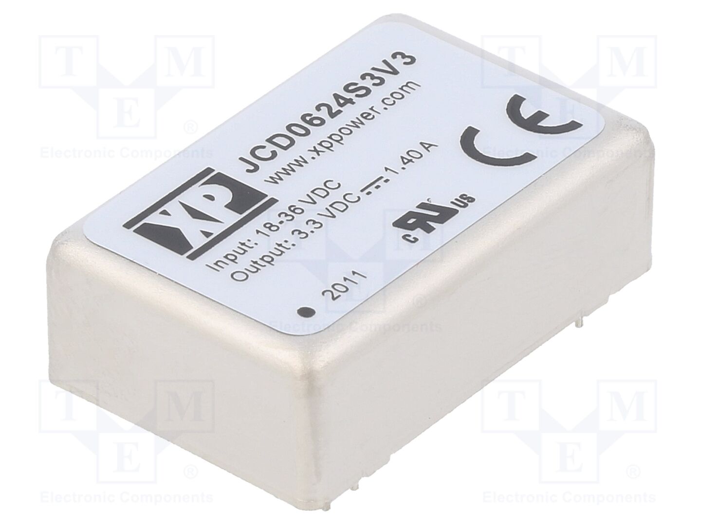 XP POWER JCD0624S3V3 DC/DC-muunnin 6W